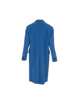 Abrigo de lana Stella Mccartney azul