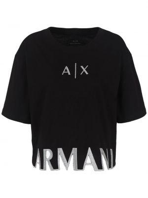 Bombažna majica Armani Exchange