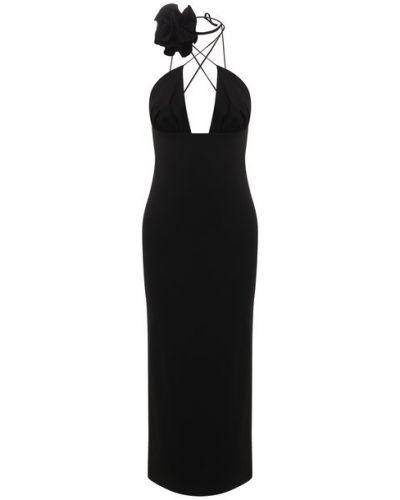 Платье из вискозы Magda Butrym, черное