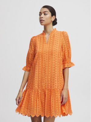Φόρεμα B.young πορτοκαλί