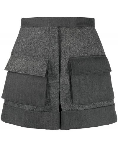 Pantalones cortos con bolsillos Thom Browne gris
