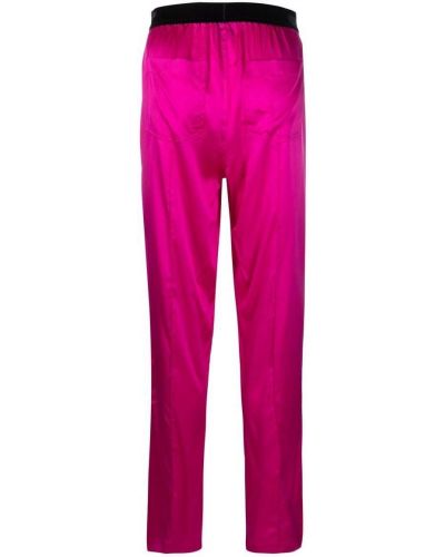 Slip on kalhoty Tom Ford růžové