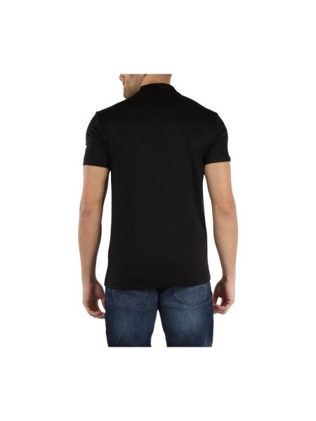 Camisa de modal Emporio Armani Ea7 negro