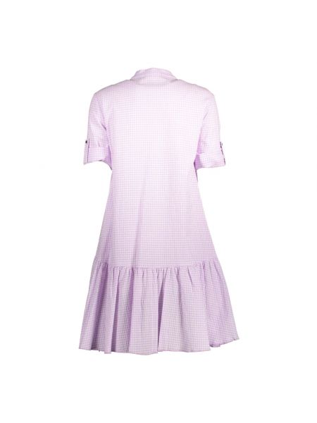 Kleid mit kurzen ärmeln mit rundem ausschnitt Kocca pink