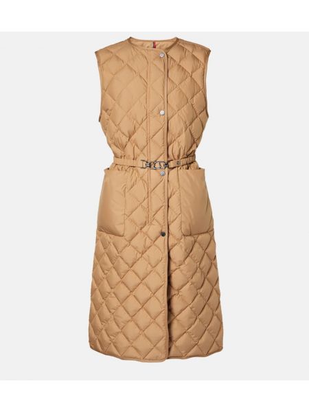 Ned vattert vest Moncler beige