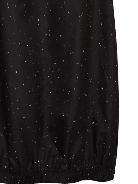 Raštuotas maksi sijonas su žvaigždės raštu Uma | Raquel Davidowicz juoda