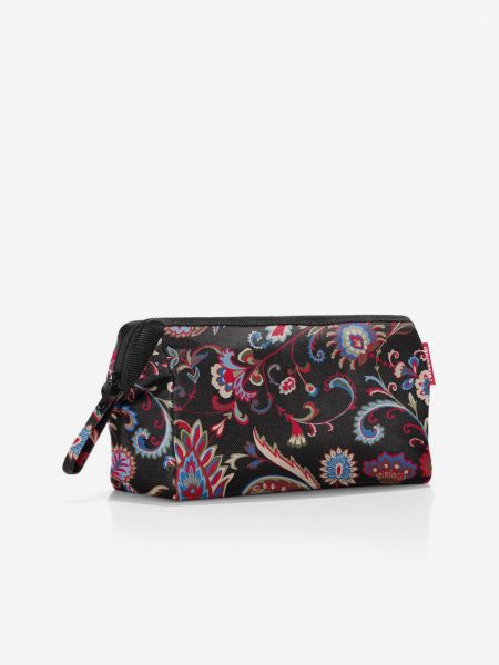 Trojkomorová taška s paisley vzorom Reisenthel čierna