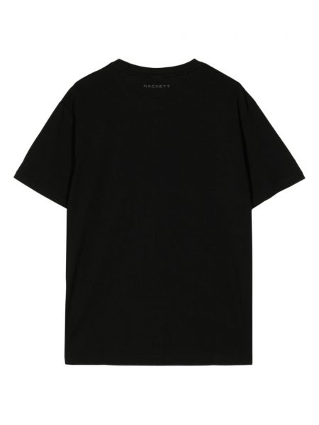 T-shirt mit print Hackett schwarz