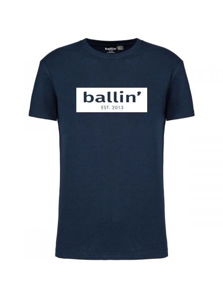 Koszulka z krótkim rękawem Ballin Est. 2013 niebieska