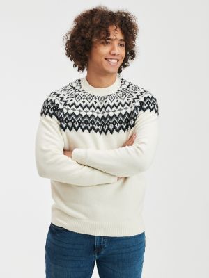 Плетен пуловер Gap сиво