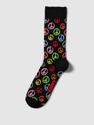 Czarne skarpety Happy Socks