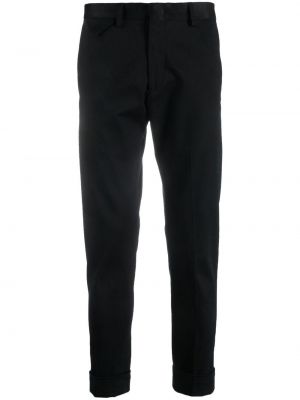 Spodnie z niską talią Low Brand czarne