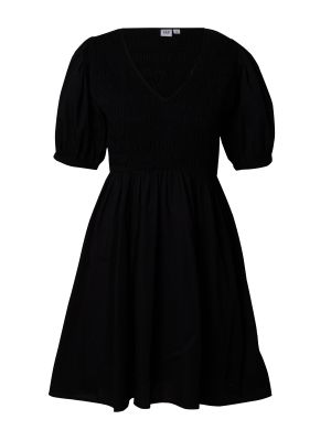 Košeľové šaty Gap čierna