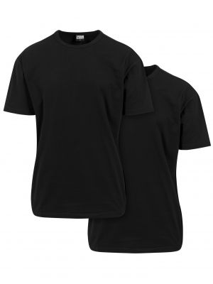 Polo marškinėliai oversize Uc Men juoda
