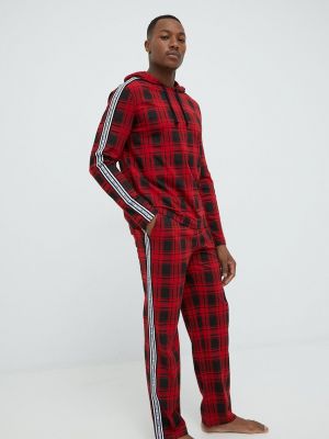 Pidžama s kapuljačom s printom Michael Kors crvena