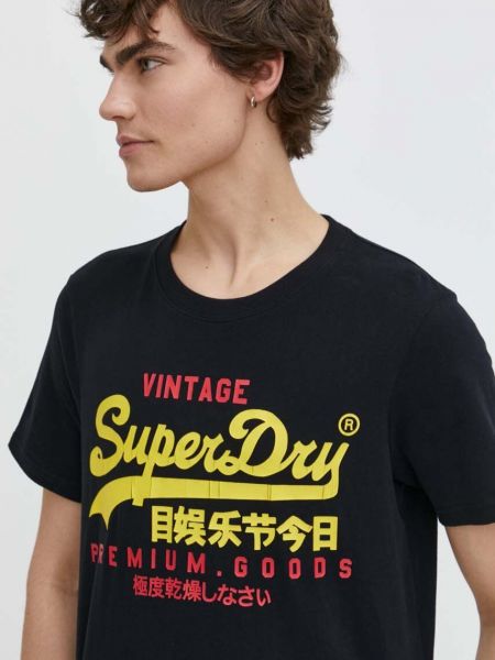 Tricou din bumbac Superdry