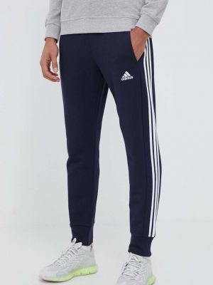 Памучни панталон с апликация Adidas