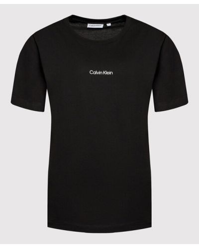 T-shirt Calvin Klein Curve nero