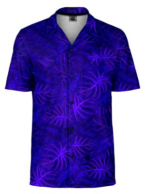Košile s tropickým vzorem Mr. Gugu & Miss Go modrá
