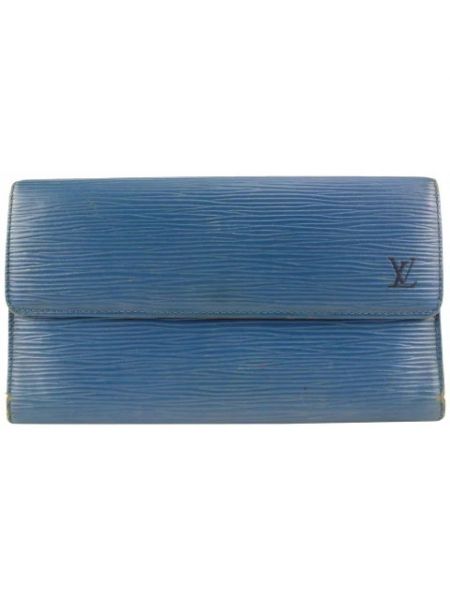 Portefeuille Louis Vuitton Vintage bleu
