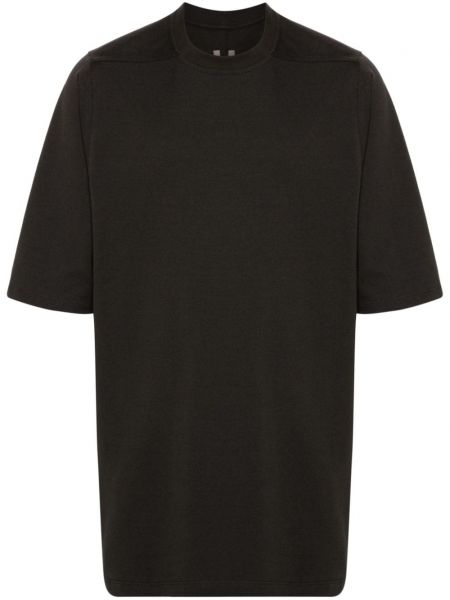 Bomuld t-shirt Rick Owens grå