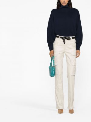 Pantalon cargo slim avec poches Isabel Marant