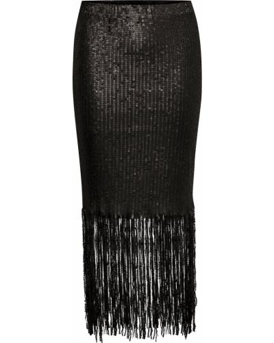 Dlhá sukňa Soaked In Luxury čierna