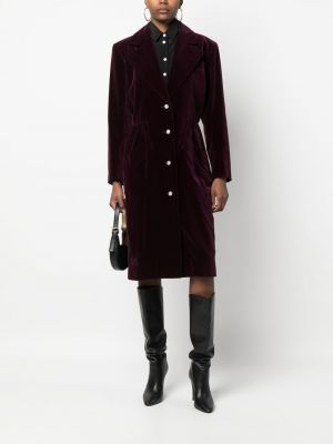 Sametový kabát Yves Saint Laurent Pre-owned