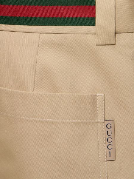 Shorts en coton Gucci
