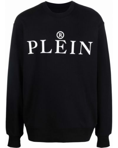 Rund hals sweatshirt Philipp Plein svart