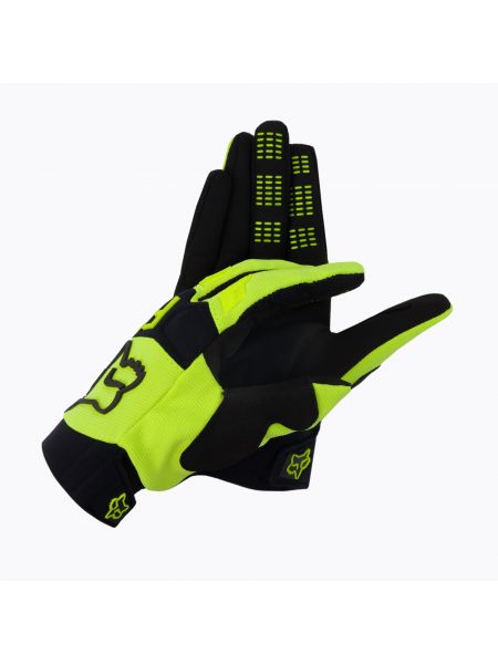 Rękawiczki rowerowe męskie Fox Racing Dirtpaw żółte 25796 | WYSYŁKA W 24H | 30 DNI NA ZWROT