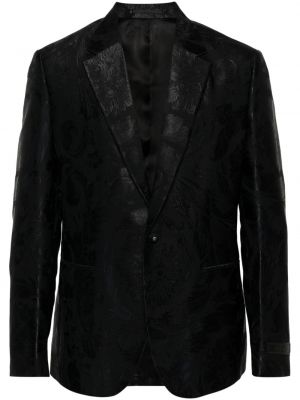 Žakardinis švarkas Versace juoda