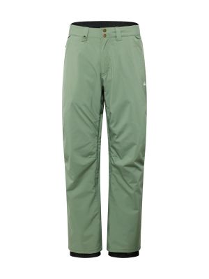 Teplákové nohavice Quiksilver zelená