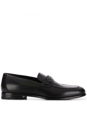 Pantofi loafer Giorgio Armani negru