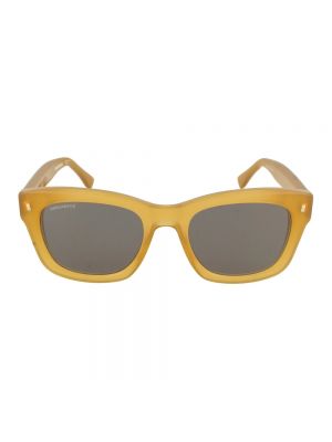 Okulary przeciwsłoneczne Dsquared2 żółte