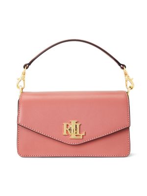 Чанта Lauren Ralph Lauren розово