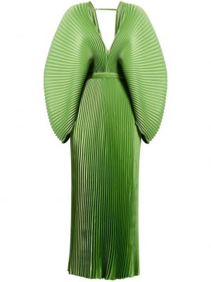 Sukienka długa plisowana L'idée zielona