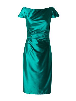 Коктейлна рокля Luxuar зелено