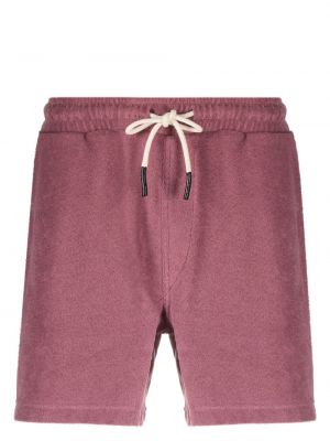 Pantaloni scurți din bumbac Oas Company roz