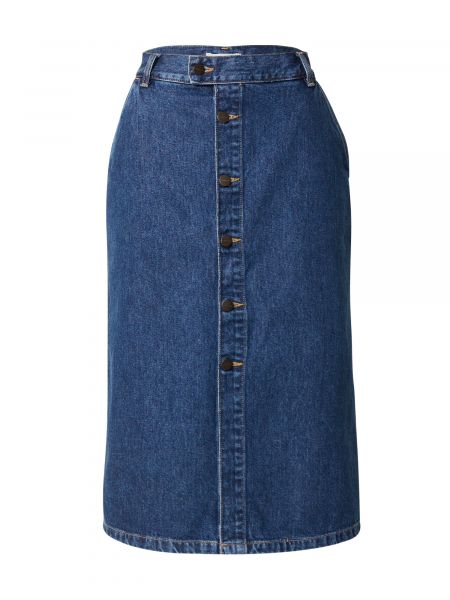 Džínsová sukňa Carhartt Wip modrá