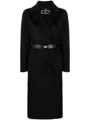 Kabát Elisabetta Franchi - Černá