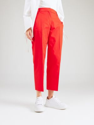 Pantalon plissé Tommy Hilfiger rouge