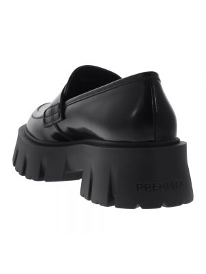 Loafers de cuero Premiata negro