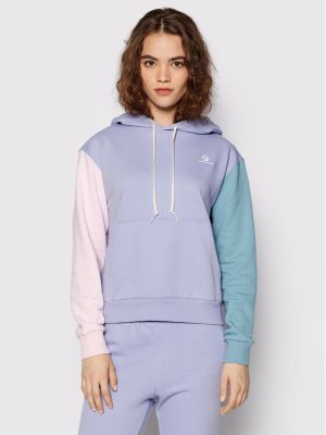 Sportinis džemperis Converse violetinė