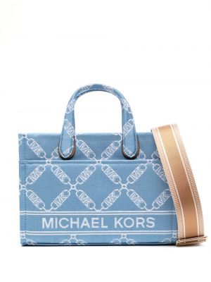 Nákupná taška Michael Michael Kors modrá