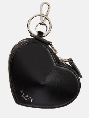 Kožená peňaženka Alaã¯a čierna