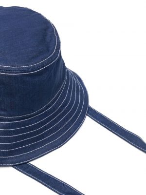 Cepure ar izšuvumiem Sunnei zils