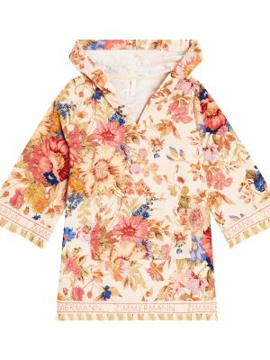 Blomstret bomuld top for piger Zimmermann Kids