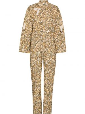 Abstrakt trykk trykt lang jumpsuit Isabel Marant étoile