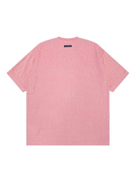 Žakárové tričko Aape By *a Bathing Ape® růžové